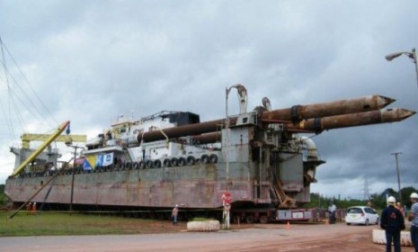 Transport dredging vessel Orion 